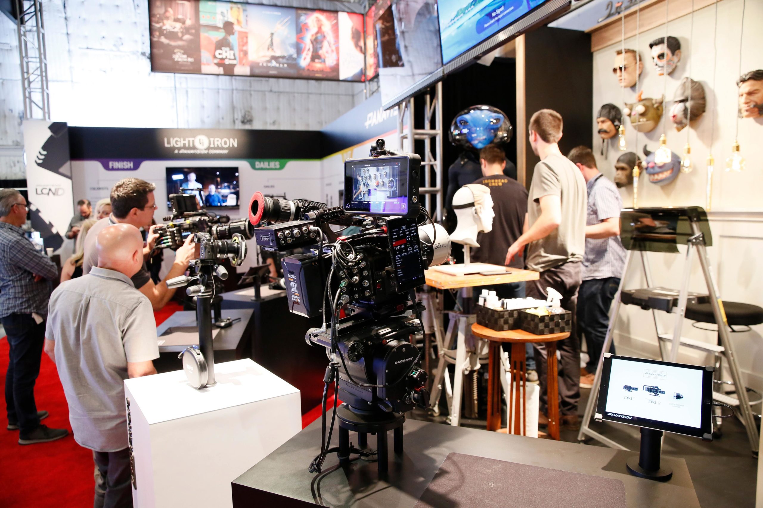 Fuller Street Tradeshow Booth Three60 Event Production Management Services Cinegear