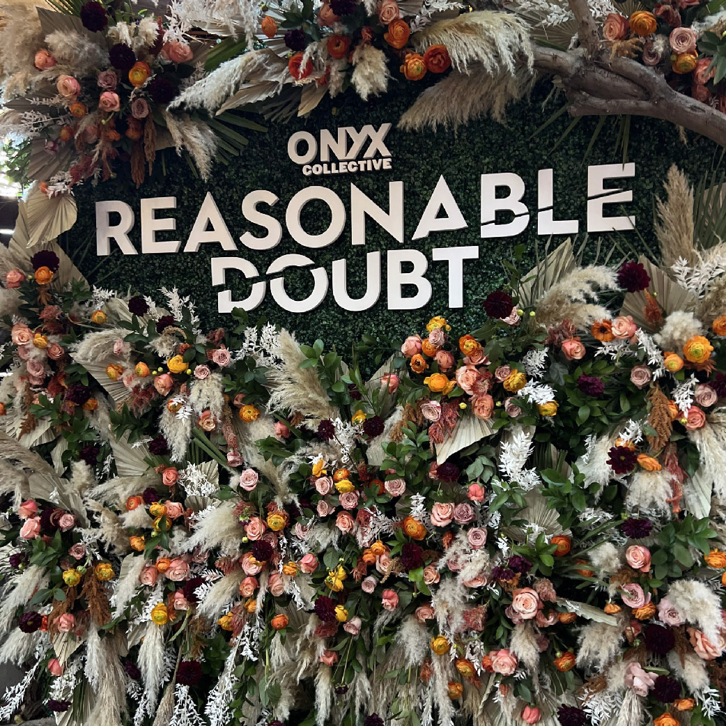 Fuller Street provides Scenic Fabrication and 360 Production Management for launch party for Hulu show Reasonable Doubt