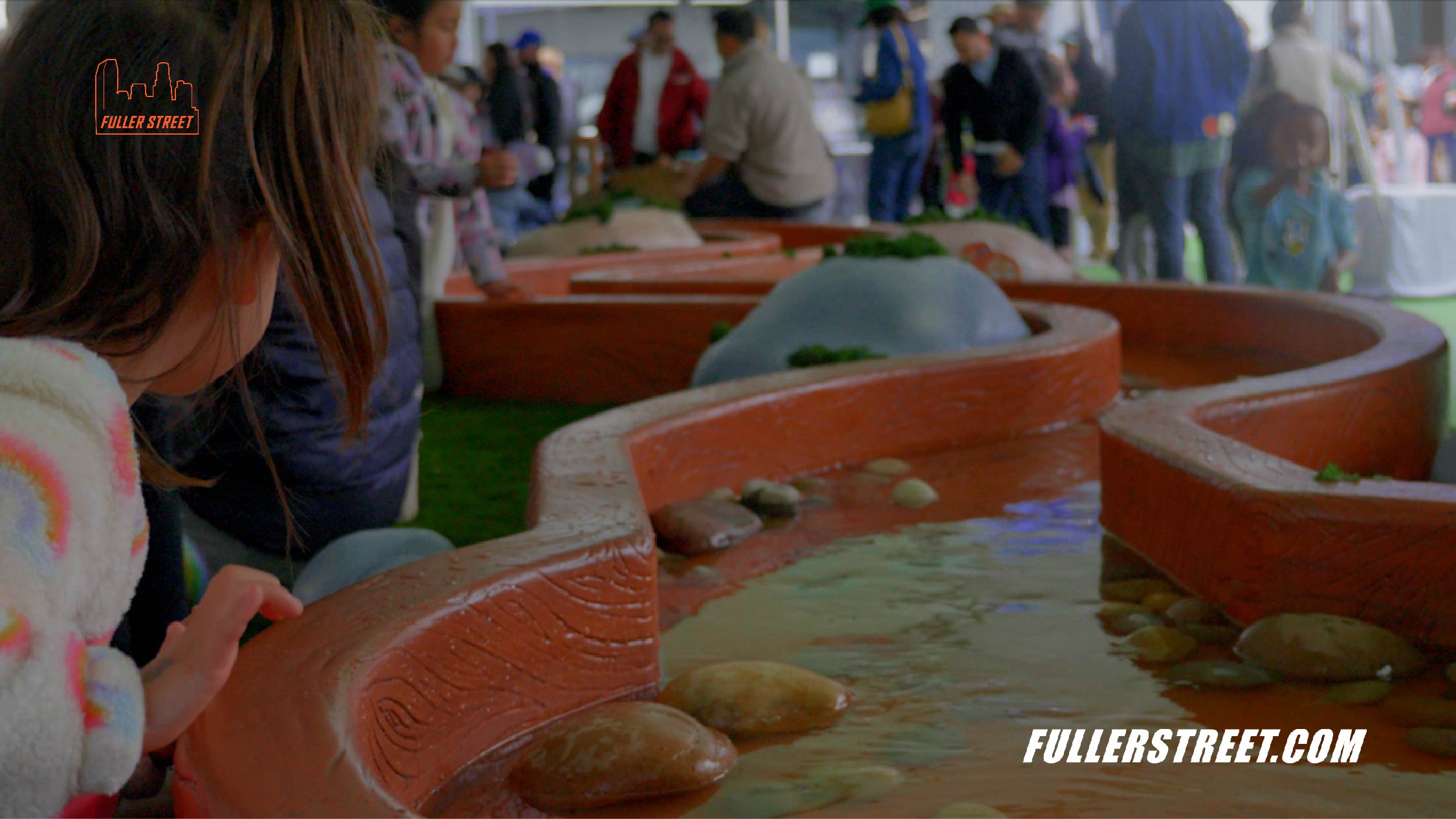 A behind-the-scenes look at how Bluey's Barky Boats were brought to life through Los Angeles experiential marketing event by Fuller Street, experts in experiential marketing fabrications