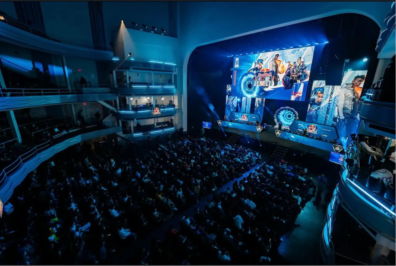 Fuller Street fabrication for Red Bull Home Ground NYC featuring custom esports stage elements and scenic surrounds