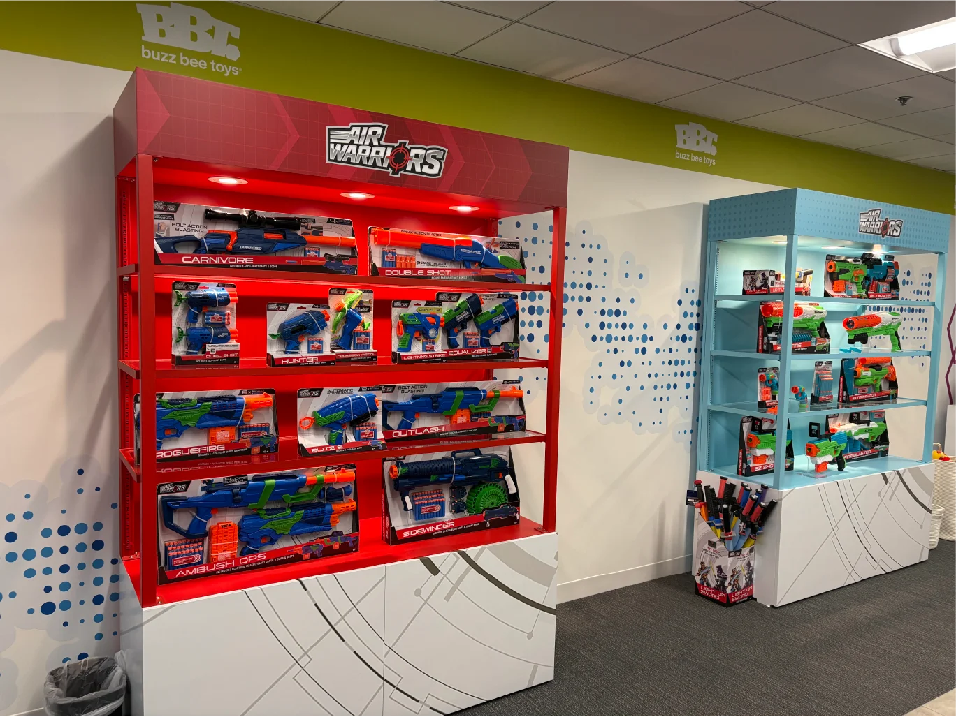 Immersive Retail Spaces with Buzz Bee Toys Product Showroom Los Angeles by Fuller Street