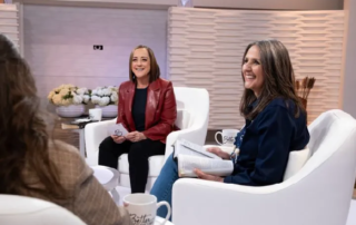 Christine Caine on Better Together Set built by Fuller Street Experiential Fabrications