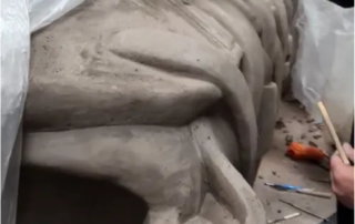 Fuller Street fabricates and details Under Armour Cleat for Baltimore Orioles Home Run Porch at Camden Yards