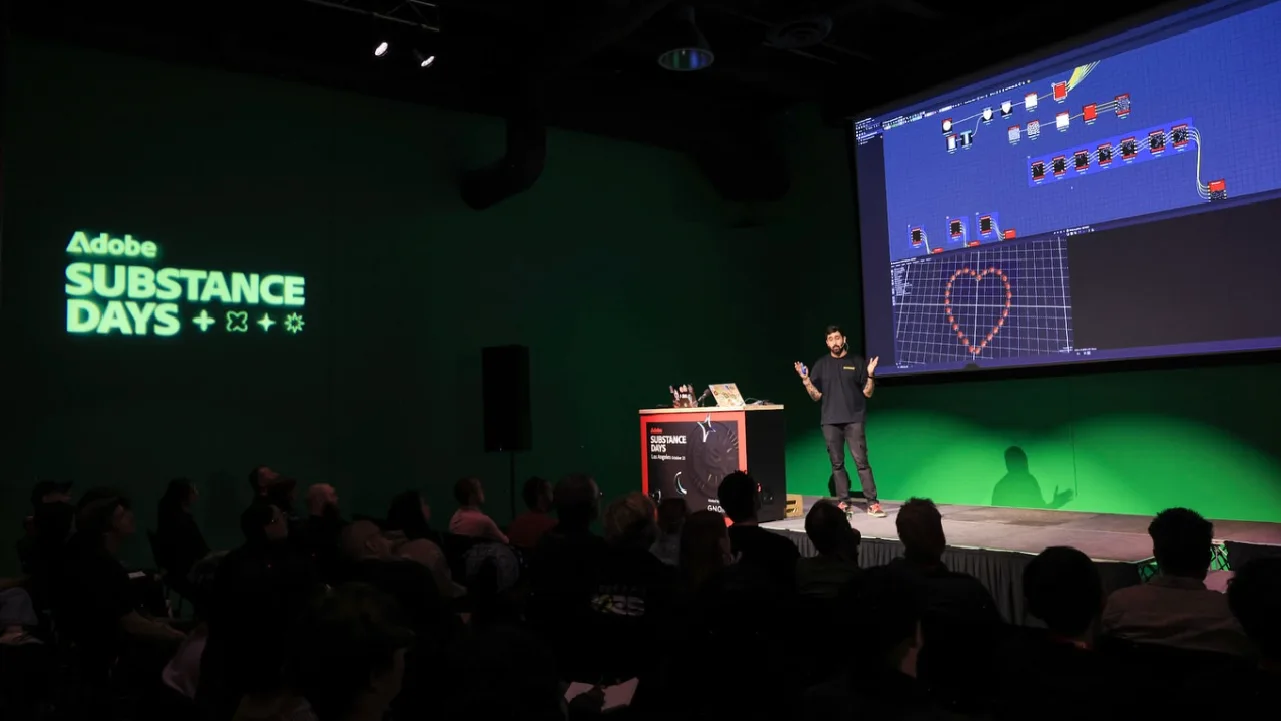 360 Event Management and Production by Fuller Street at the Adobe Substance Days event