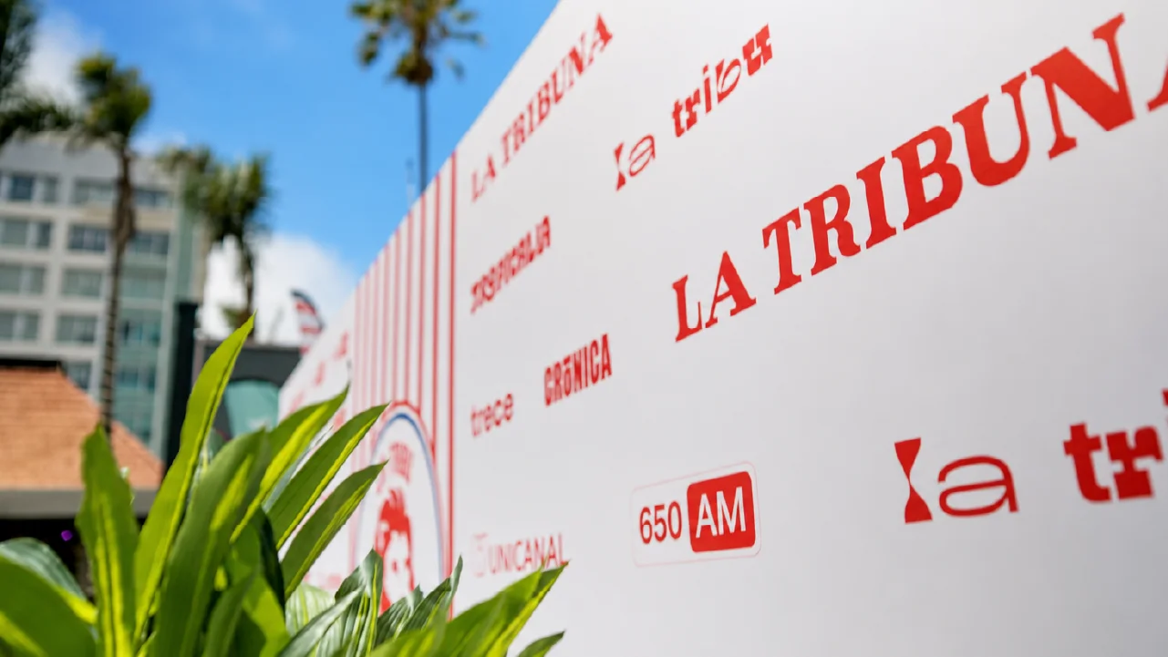 A photo op provided by Fuller Street for the Casa Albirroja Fan Experience in Los Angeles