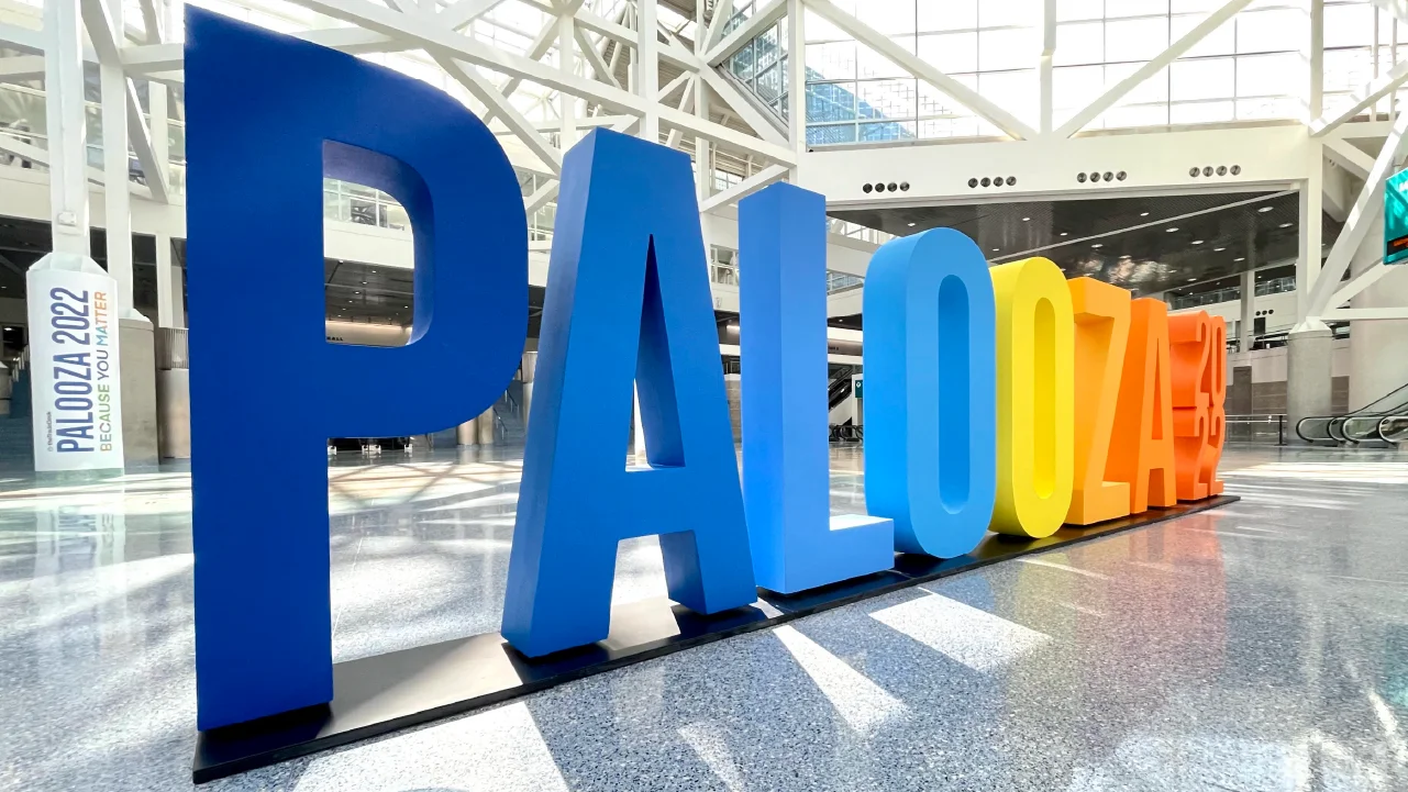 Tradedesk Palooza event featured 6 foot sculpted letters built by Fuller Street and their experiential fabrication team in Los Angeles